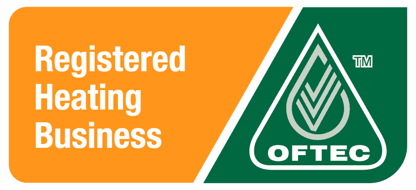 OFTEC Registered Heating Business logo.